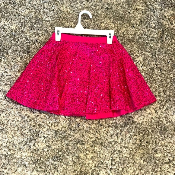Other - Adorable hot Barbie pink sequin skirt!